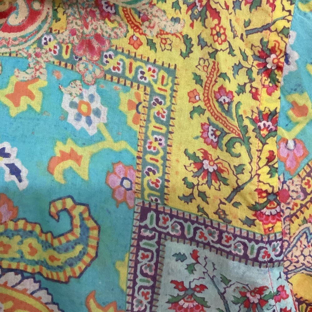 Ralph Lauren Multicolor Paisley Men's Shirt. SIZE M - Picture 6 of 7
